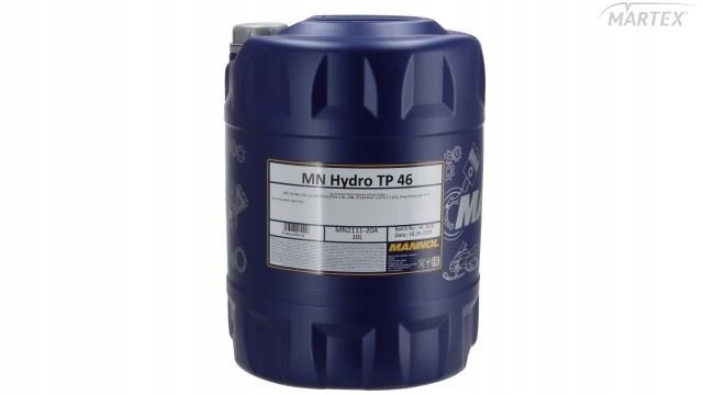 Olej Hydr.hl 46 20 L Mannol Hydro Tp 46; Hl 46; L-hl 46 Mannol MN2111-20