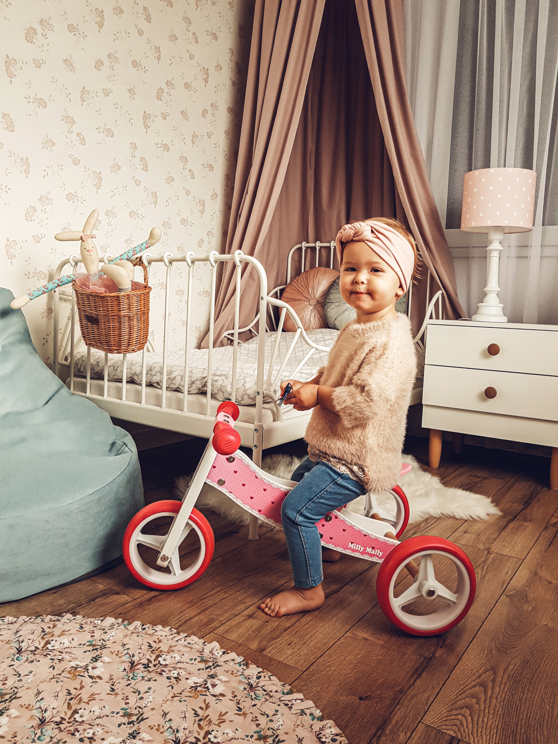 Jeździk rowerek biegowy Jake 2w1 Natural Milly Mally rowerek trójkołowy EAN (GTIN) 5901761124705