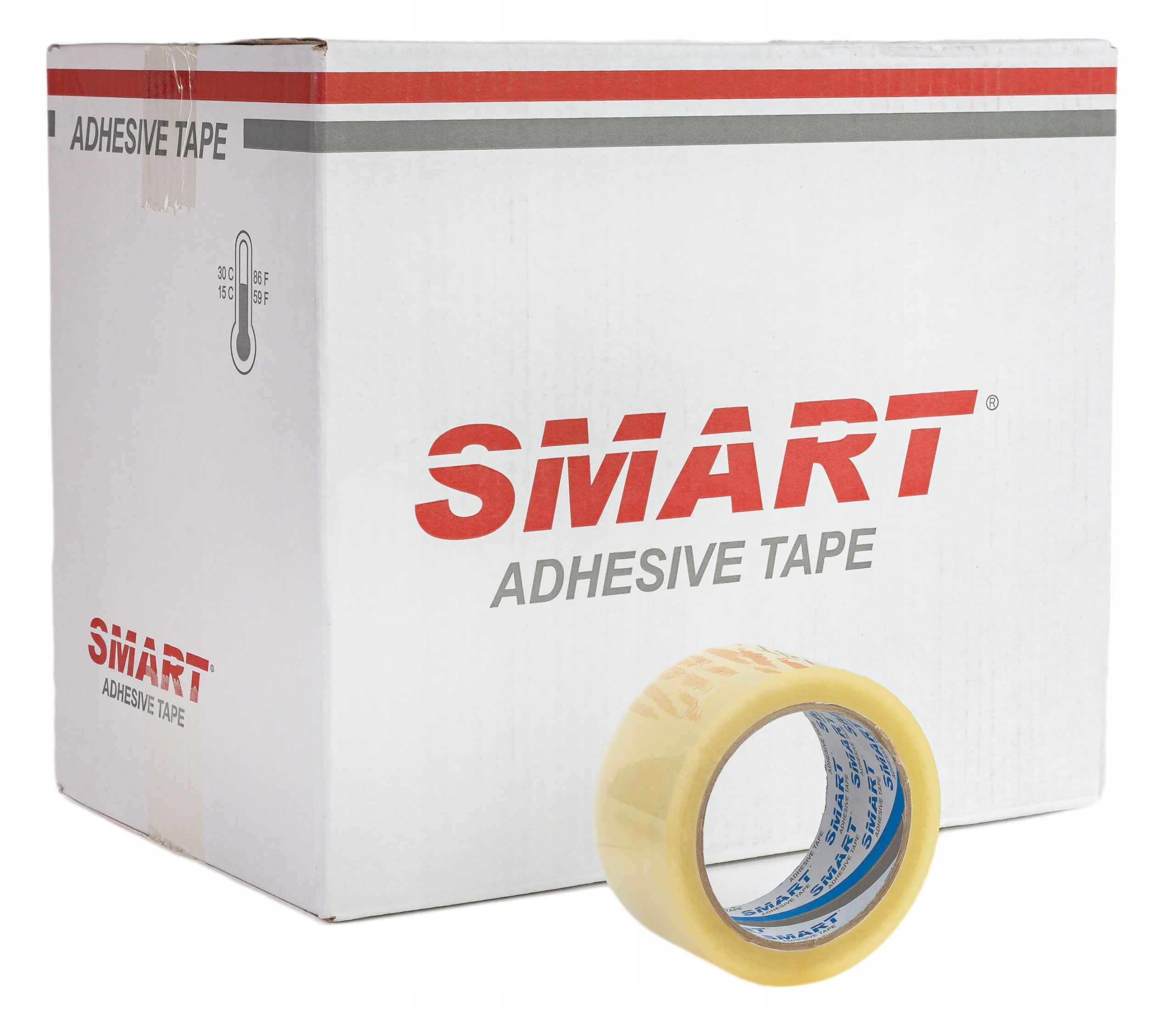 

Taśma Pakowa 48/100 Klejąca Smart Akryl 36 sztuk