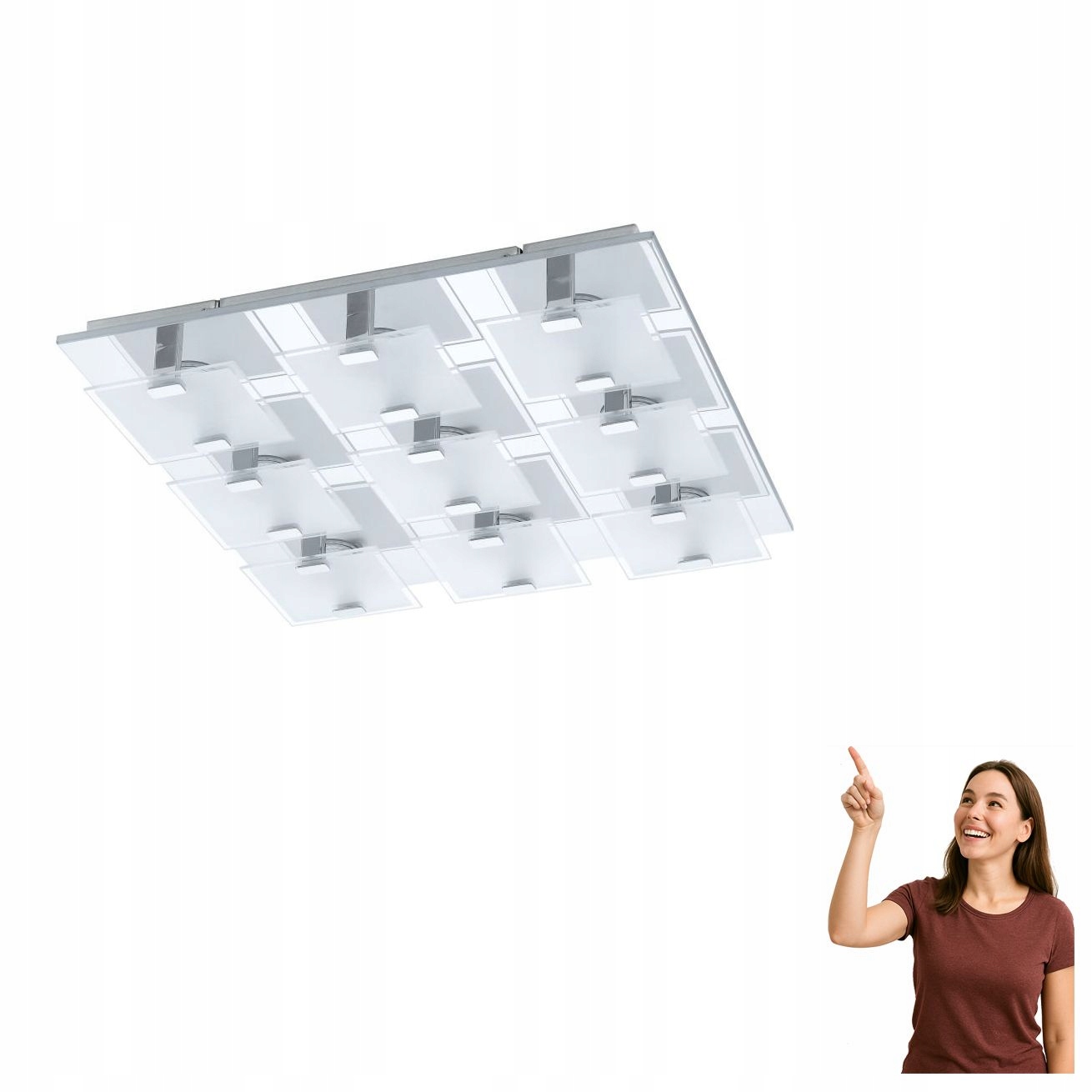Led stropná lampa 9x2,5W Vicaro 93315 Eglo
