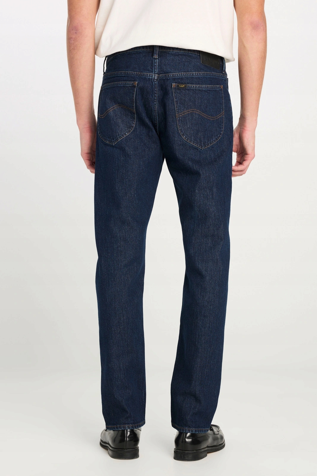 Pánské jednoduché džínové kalhoty Lee Daren Dark Indigo 112388516 32/32