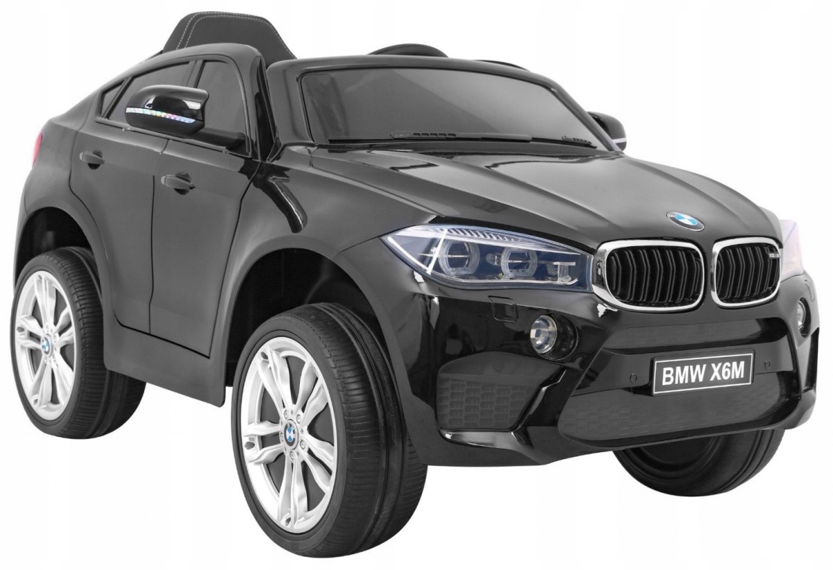 samochód dla dziecka Bmw X6M pilot MP3 personalizowana tablica Prawo Jazdy