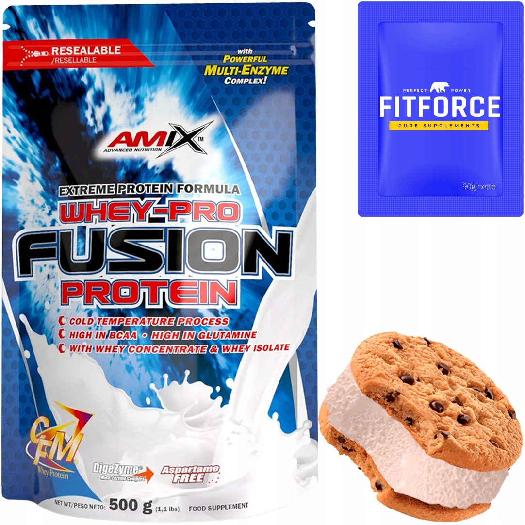 Proteinový koktejl na hubnutí sušenky Amix 500g