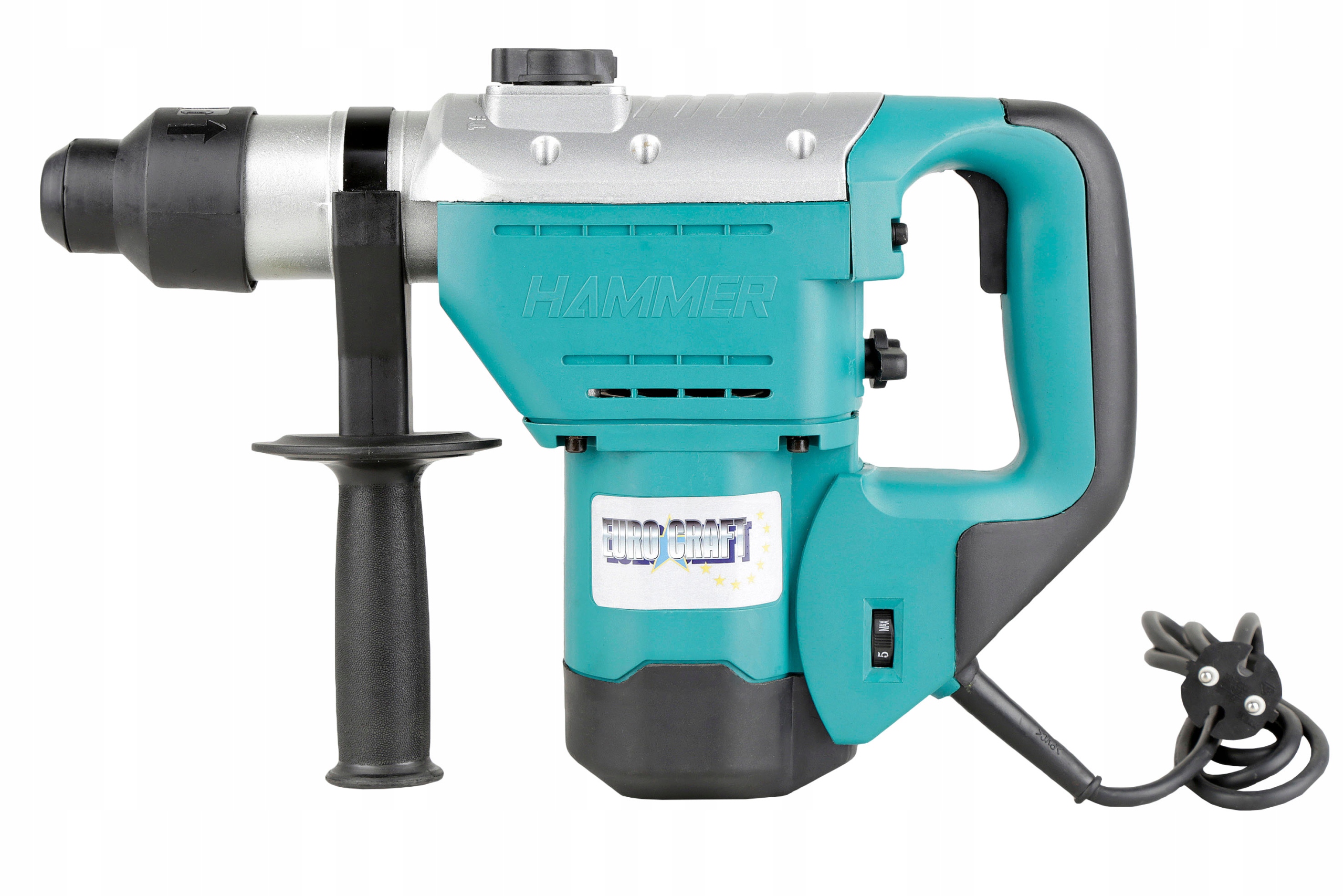 MŁOTOWIERTARKA MŁOT UDAROWY WIERTARKA SDS + WALIZKA +DŁUTA + WIERTŁA UDAR Seria RH216