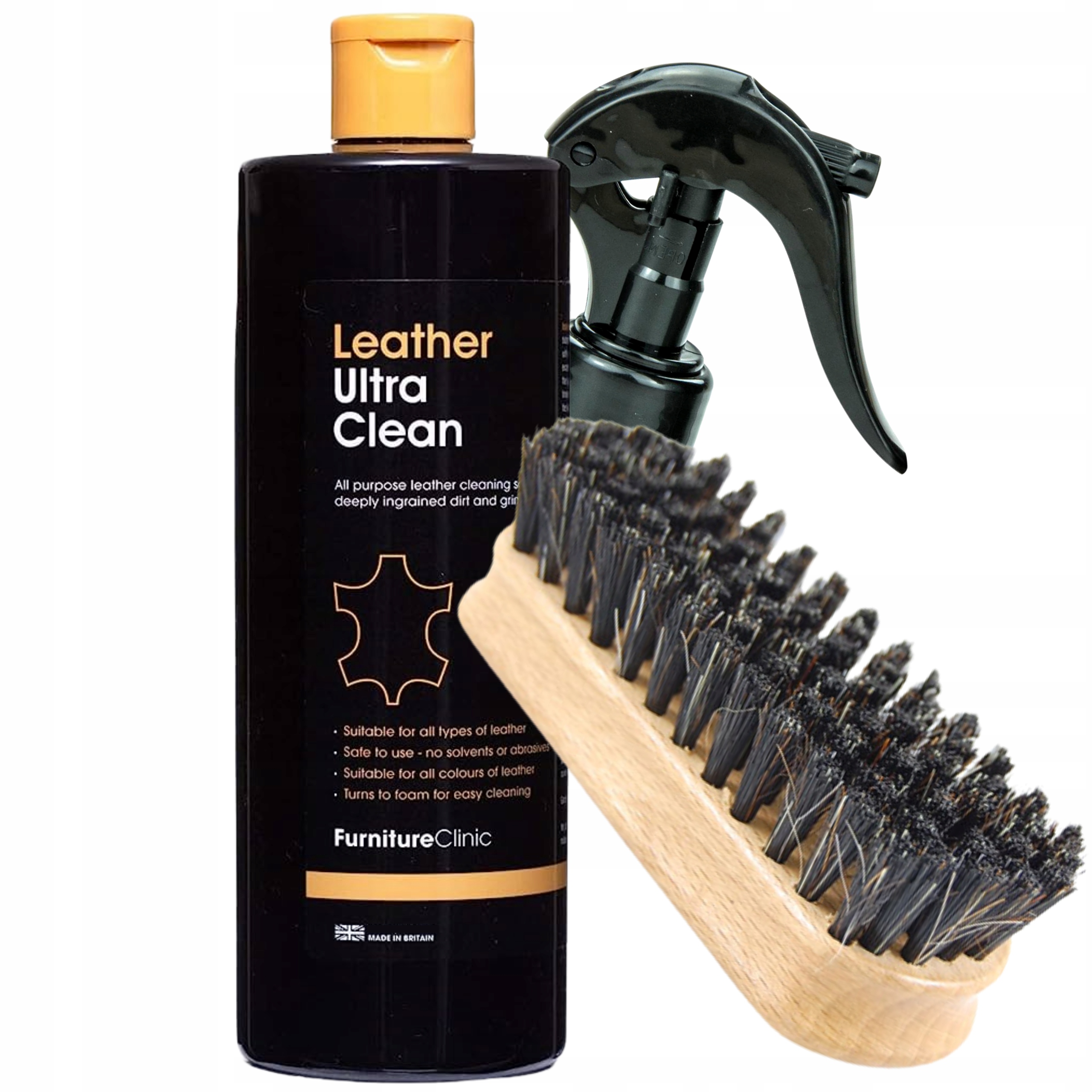 Furniture Clinic Leather Ultra Clean 500ml 99011 za 81,90 zł z Wrocław