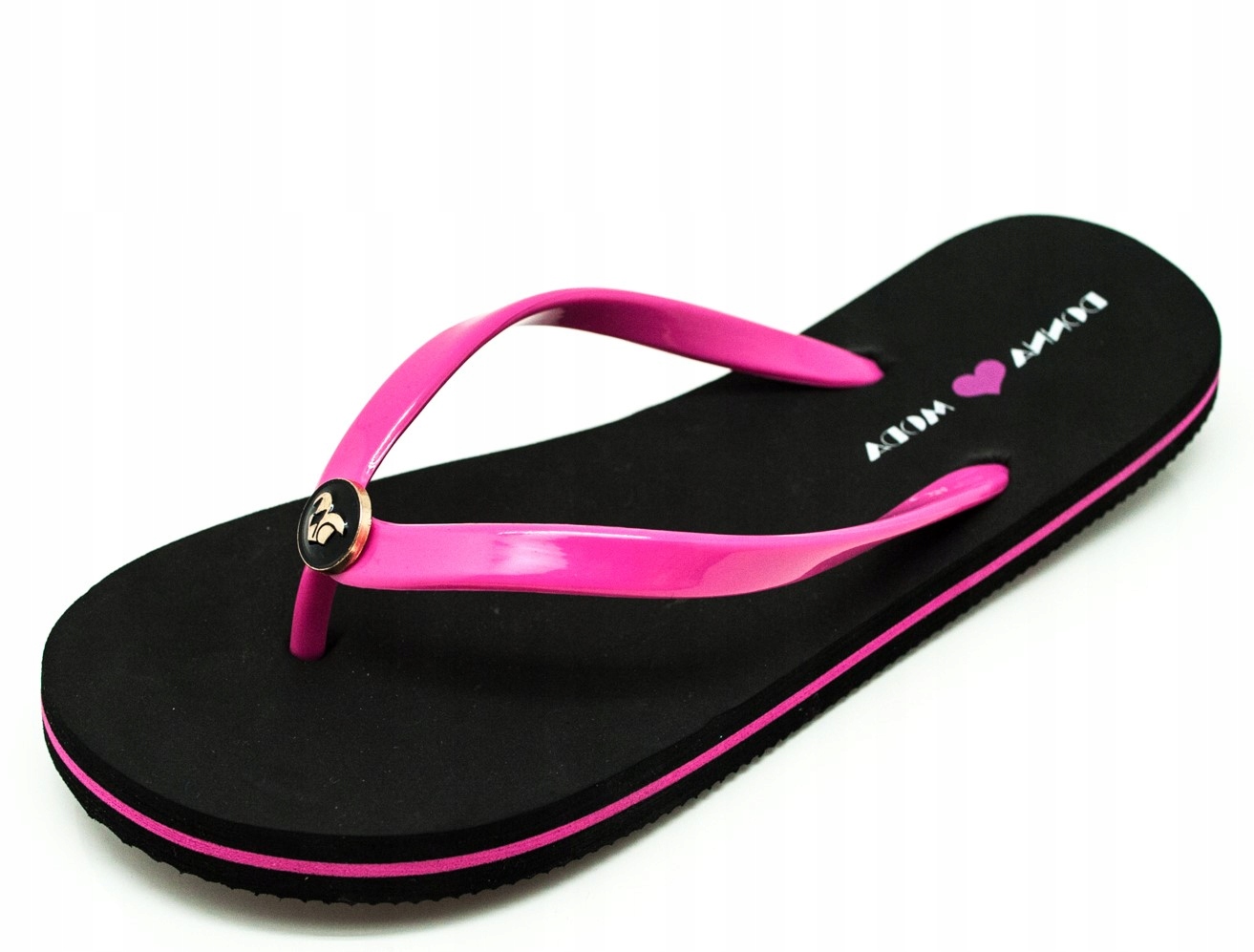 JAPONKI KLAPKI DAMSKIE PIANKA RÓŻOWE Donna Moda 38 Marka inna