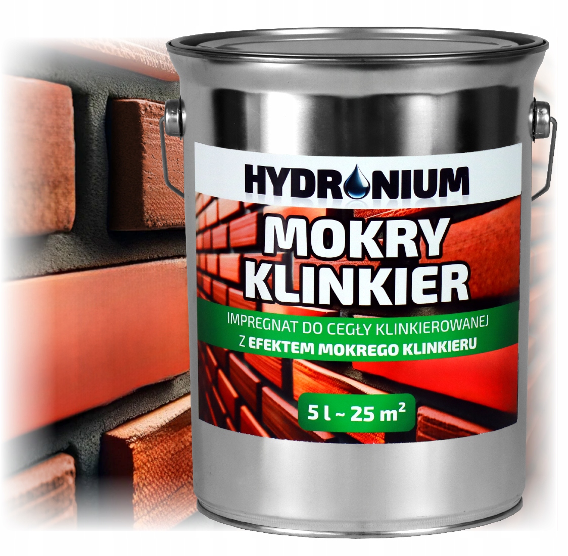 Hydronium Mokry Klinkier Impregnat Do Klinkieru Efekt Mokrej Powierzchni 5L