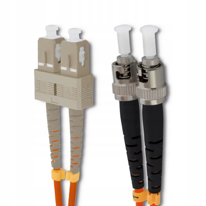 Qoltec Patchcord światłowodowy SC/UPC - ST/UPC | Multimode | 50/125 | OM2 | Kod producenta 54064