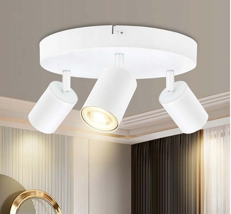 Závěsná lampa Boyir 3 světelné body GU10