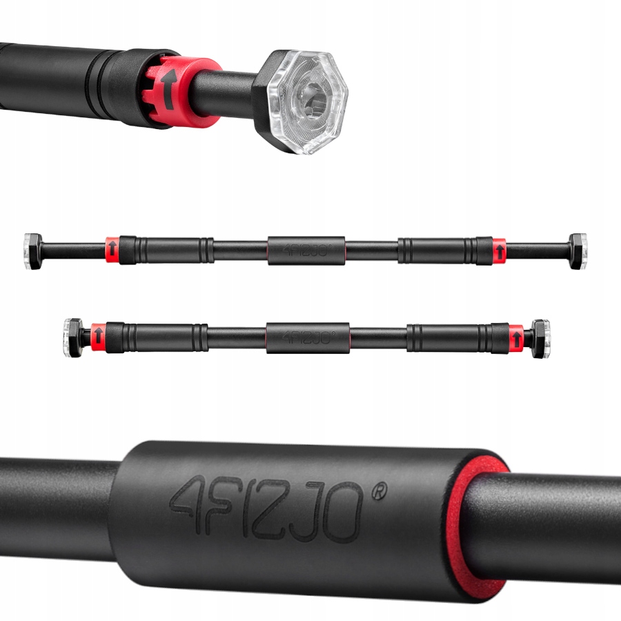 ROZPOROWY DRĄŻEK DO PODCIĄGANIA/DO ĆWICZEŃ STALOWY Elementy zestawu inne