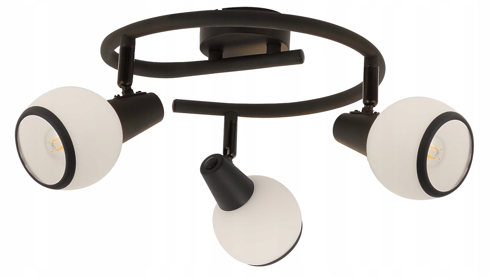 Loris spirala 3 płomienna czarny mat. 817433-30