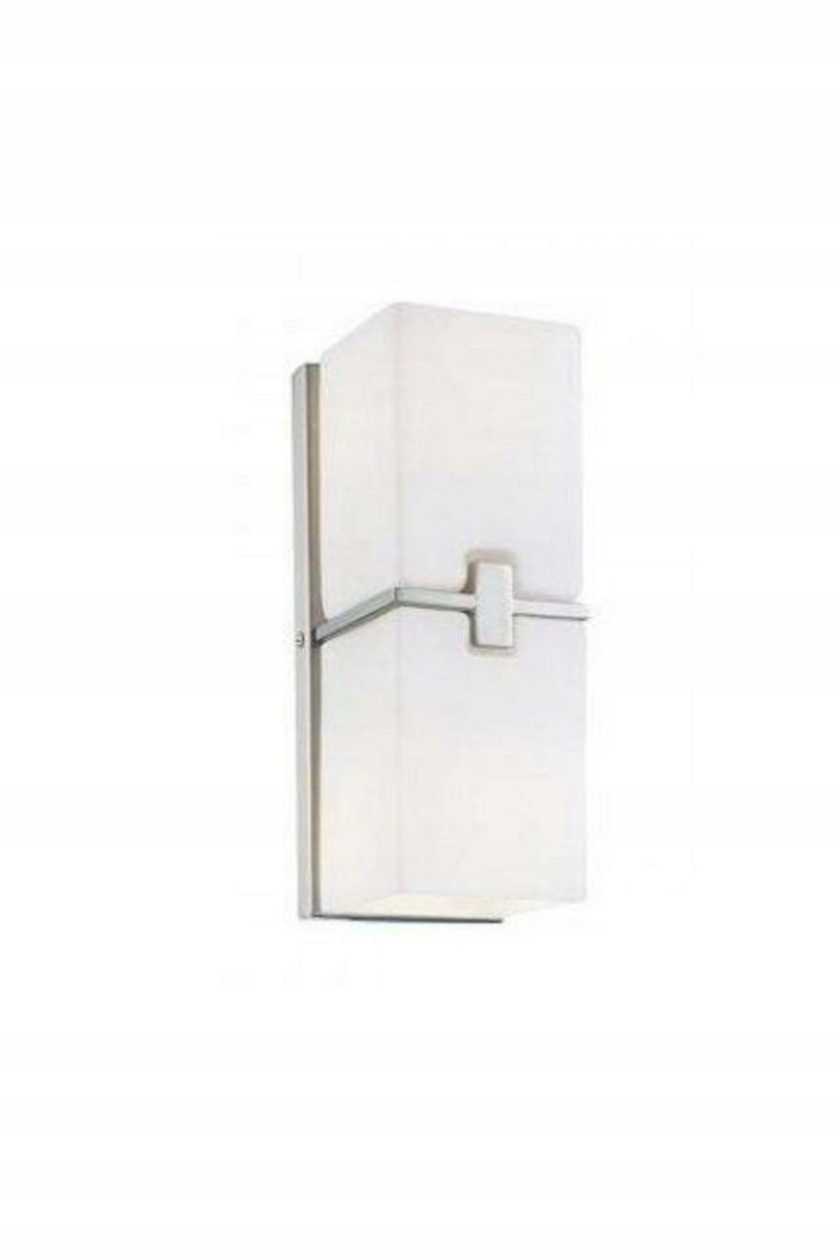 Nástenné svietidlo AZzardo Cross 2 AZ0085 E14 2x40W IP20 10,5 cm chrómové