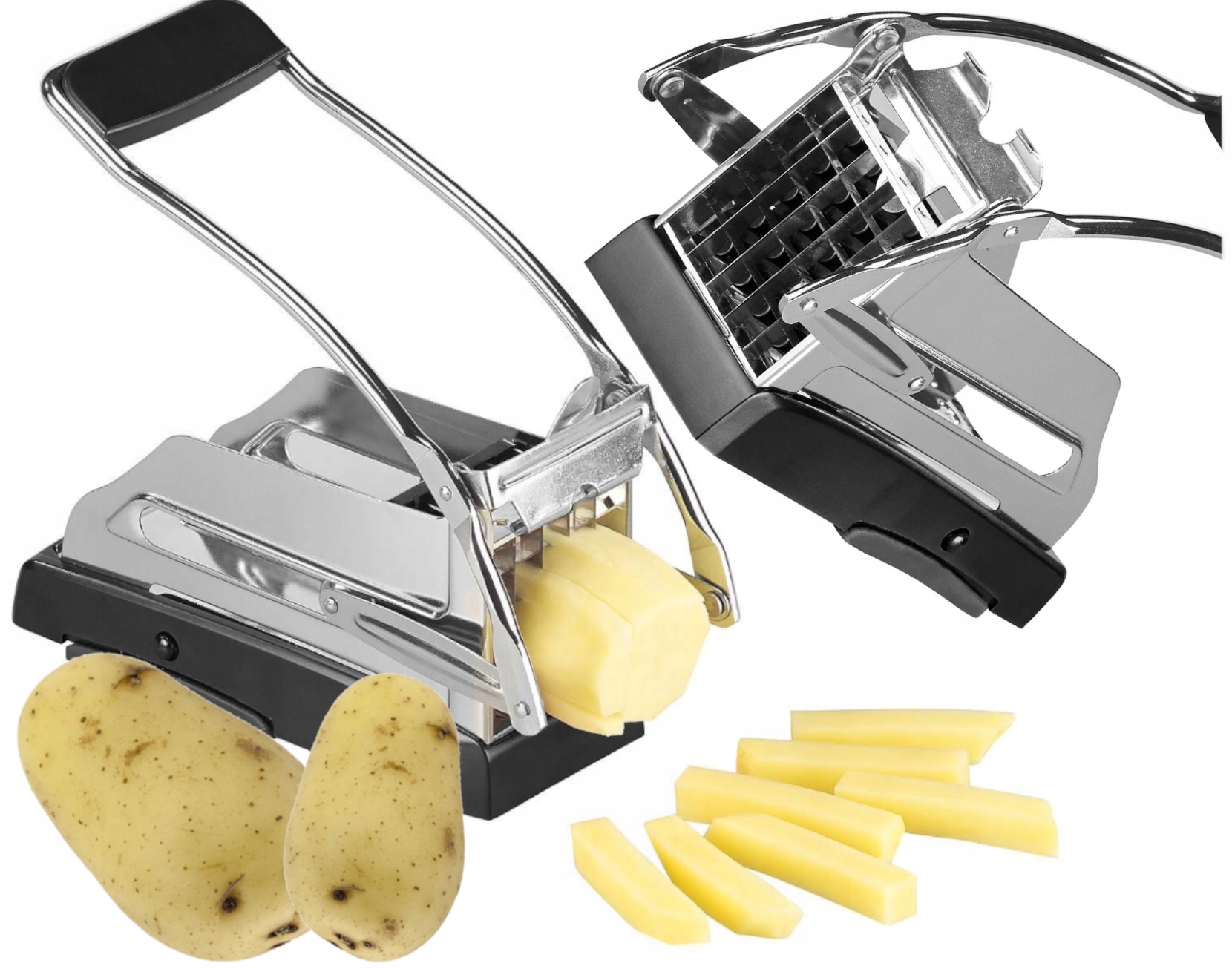 Profesionální Kráječ Na Hranolky, Strojek Na Krájení Brambor XXL