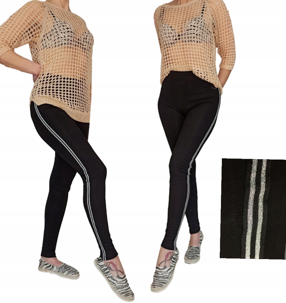

Leginsy Damskie Z Lampasami *s/m*