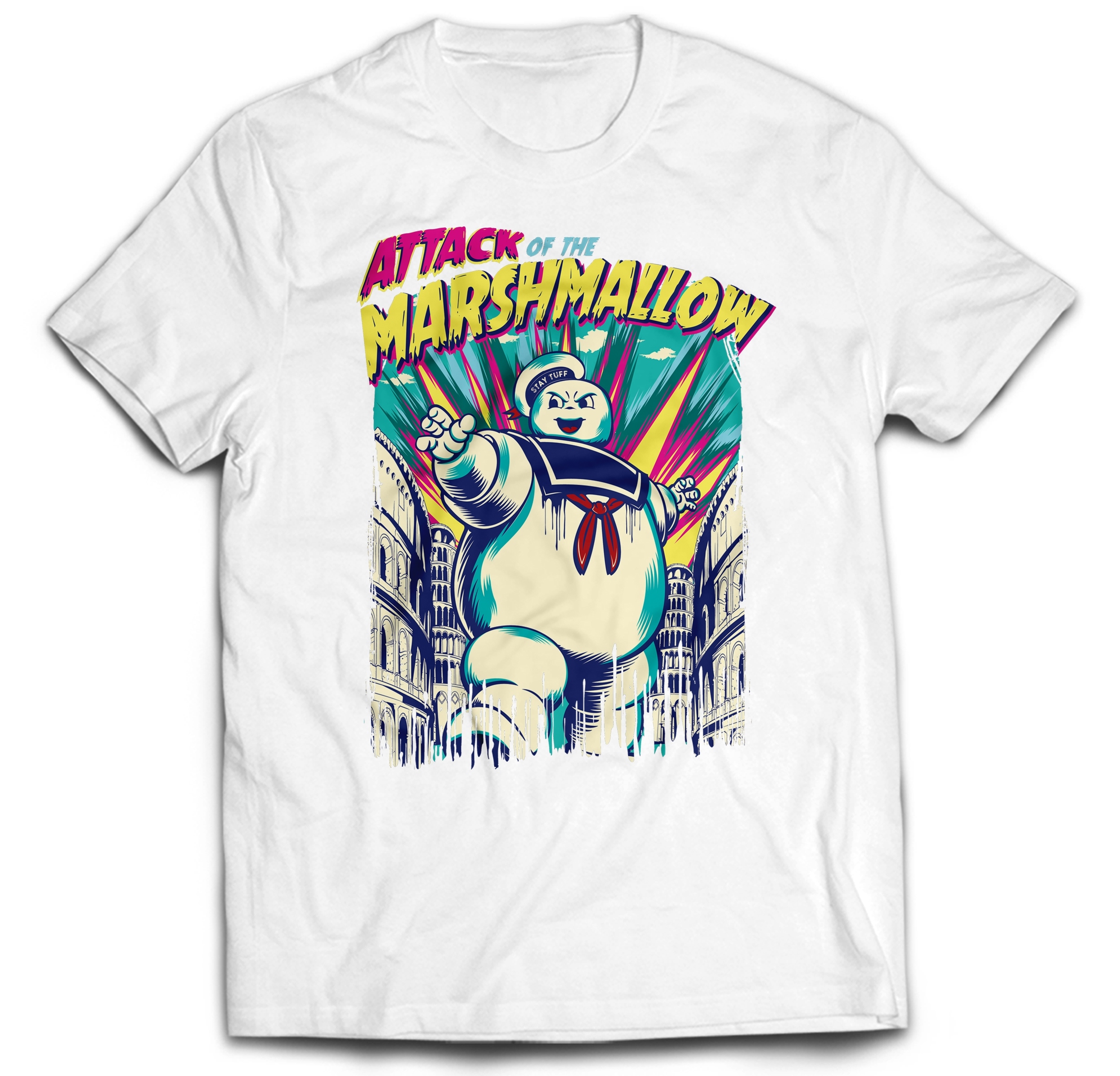 

Koszulka Attack Of Marshmallow Ghostbusters 4XL