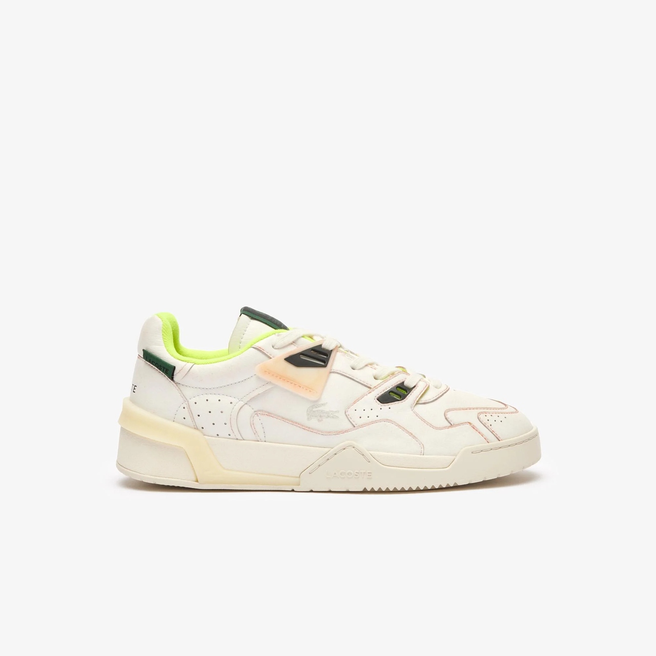 Lacoste Pánské boty Court Lt 125 124 4 Sma Off White Yellow 44