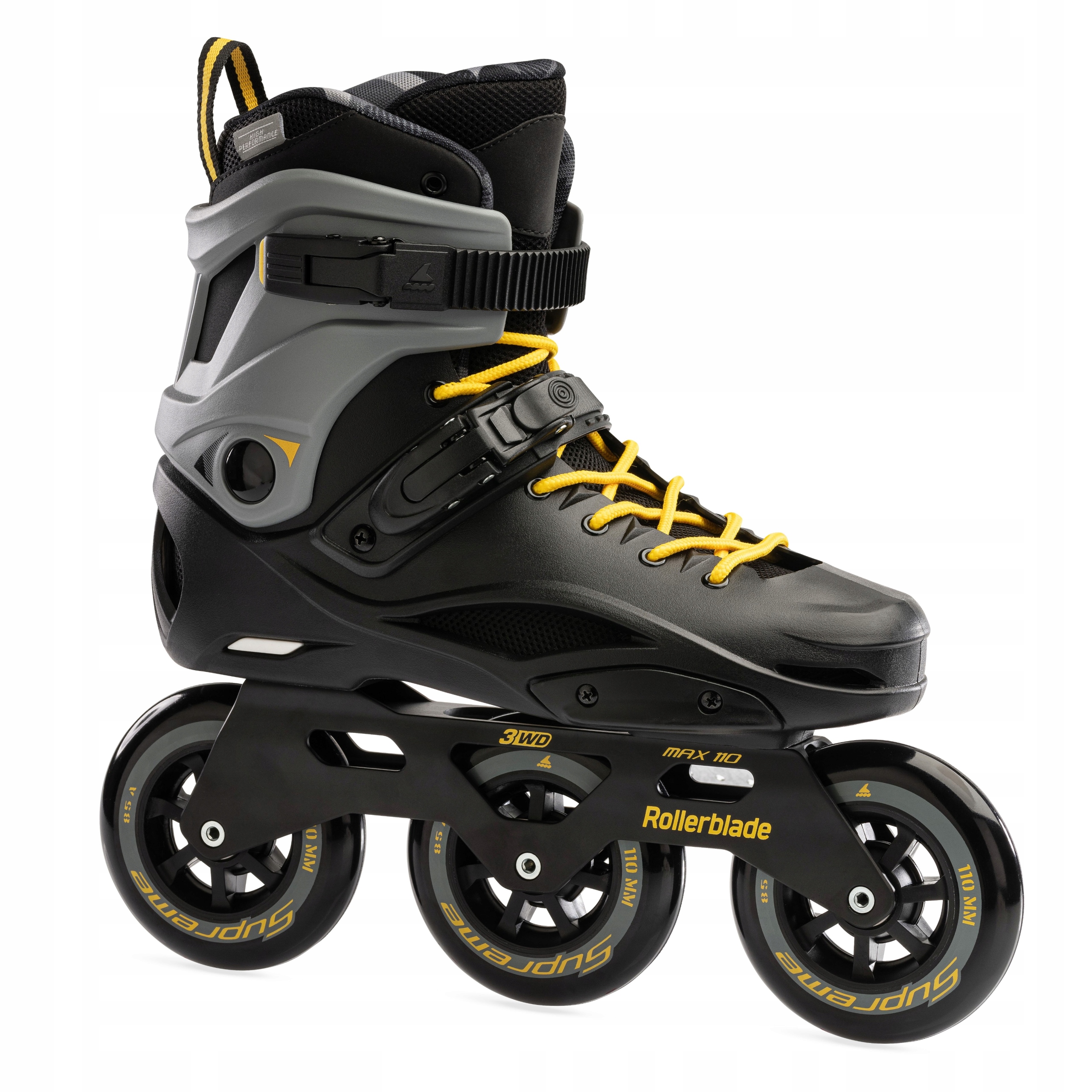 Rolki urban Rollerblade Rb 110 roz. 45.5 (300 mm) Black/saffron Yellow