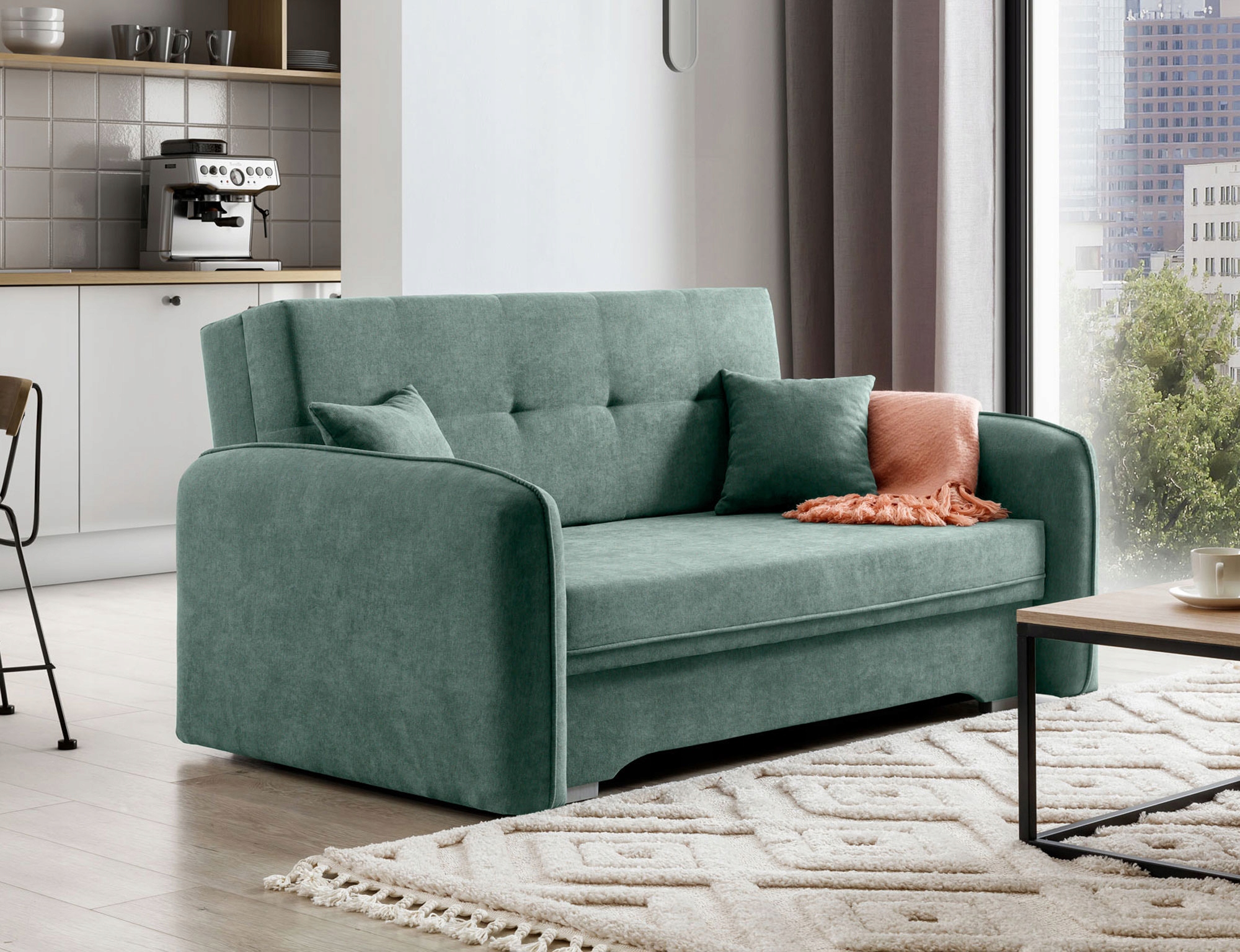 Dodatki Poszewka dekoracyjna 40x40 Zielony Marka bez marki