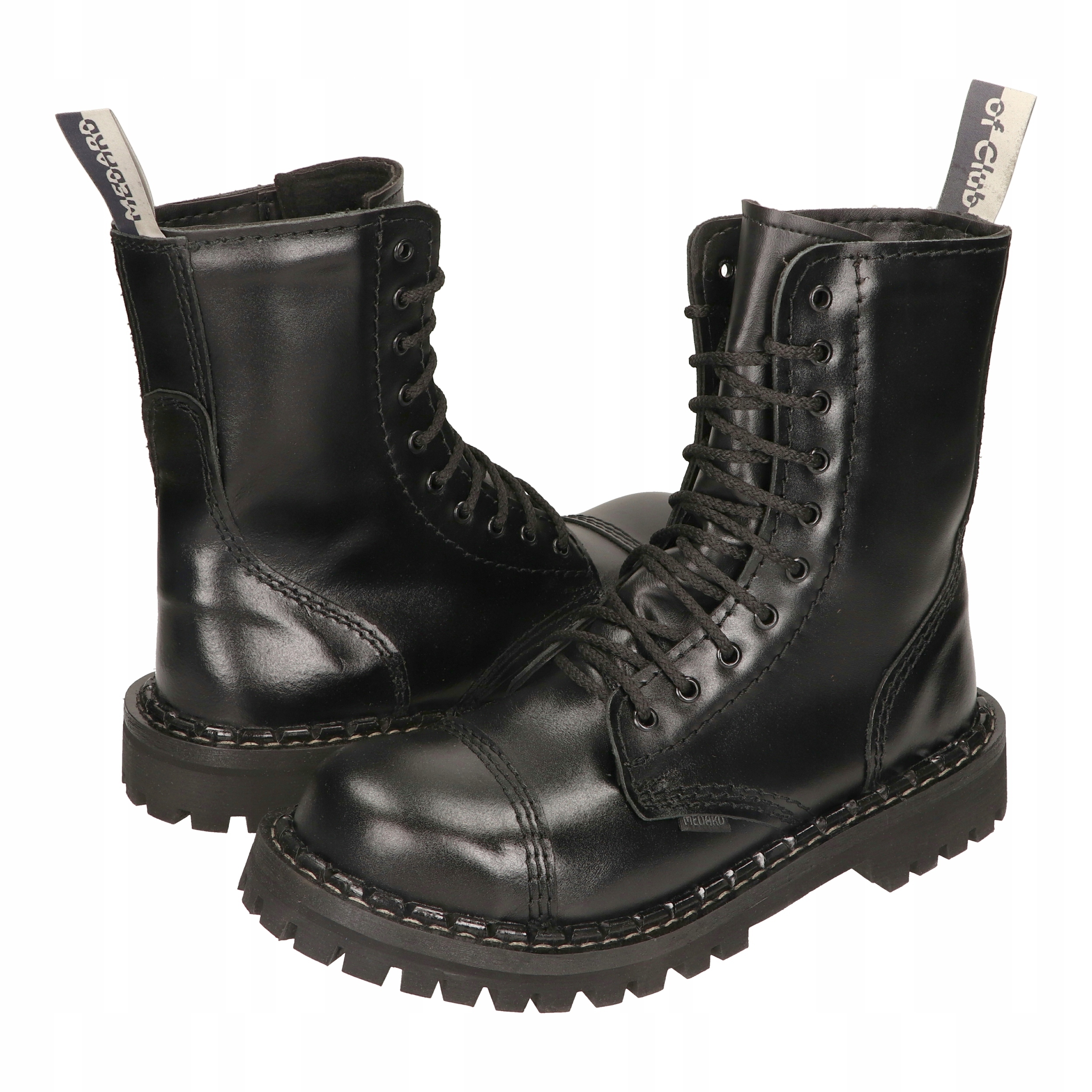 BUTY SKÓRZANE GLANY WYSOKIE R43 MEDARD Kod producenta 067