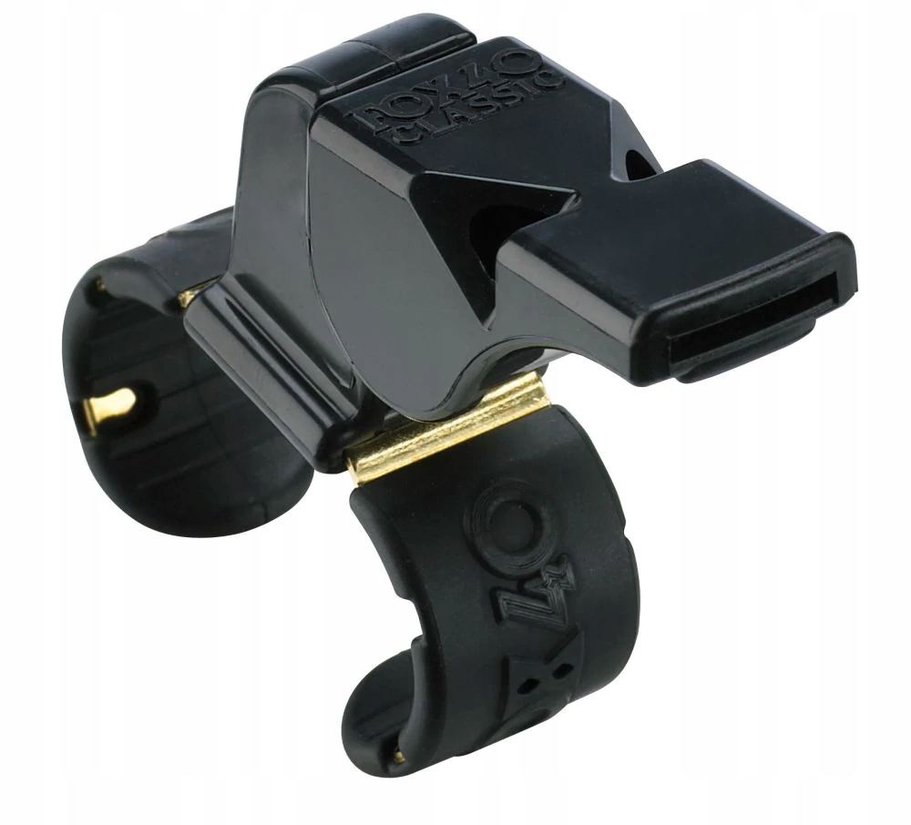 GWIZDEK FOX 40 CLASSIC Z UCHWYTEM NA PALEC CZARNY