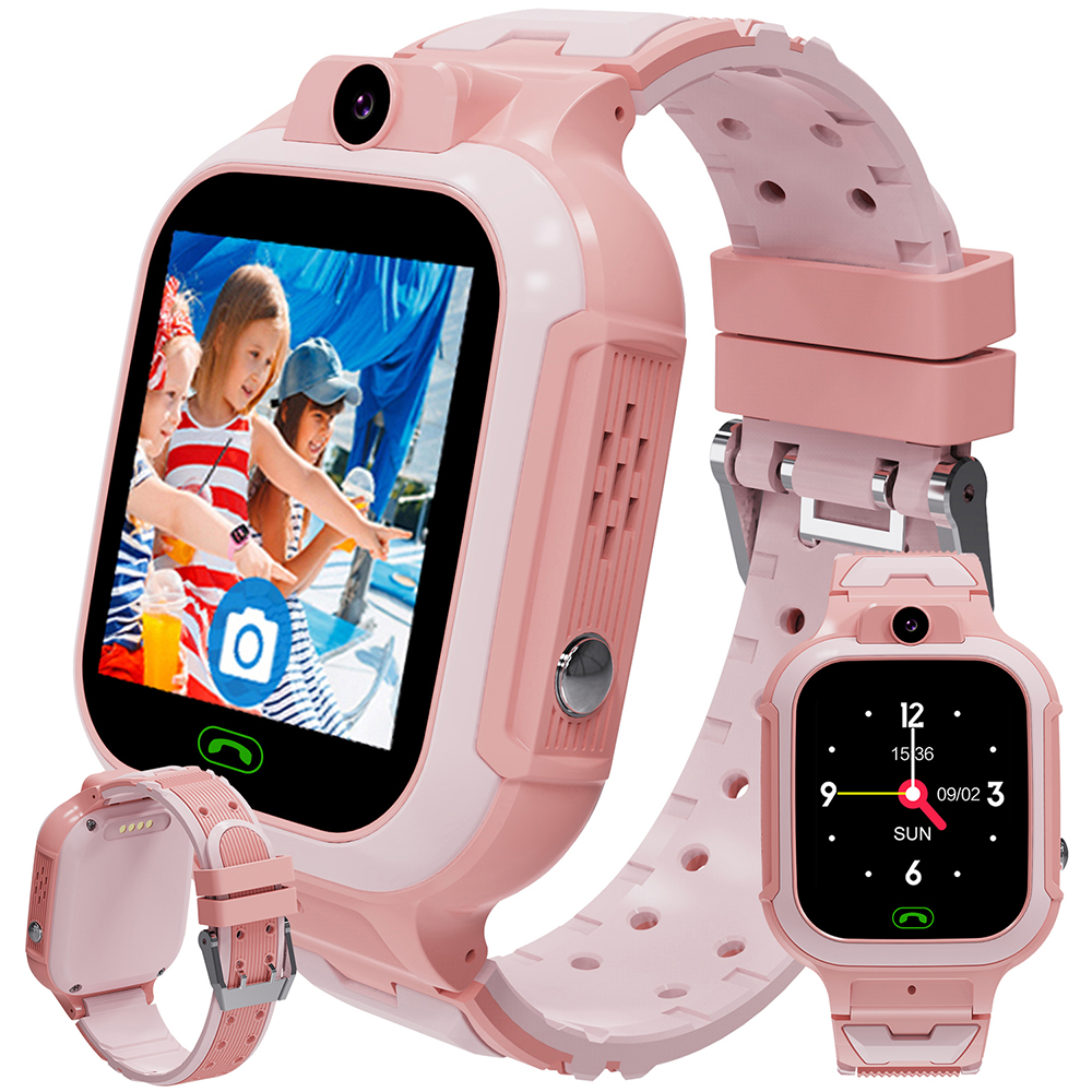 Hodinky chytré hodinky pro děti Hovory Fotoaparát Hry Sos Gps menu Pl Na Přijímání