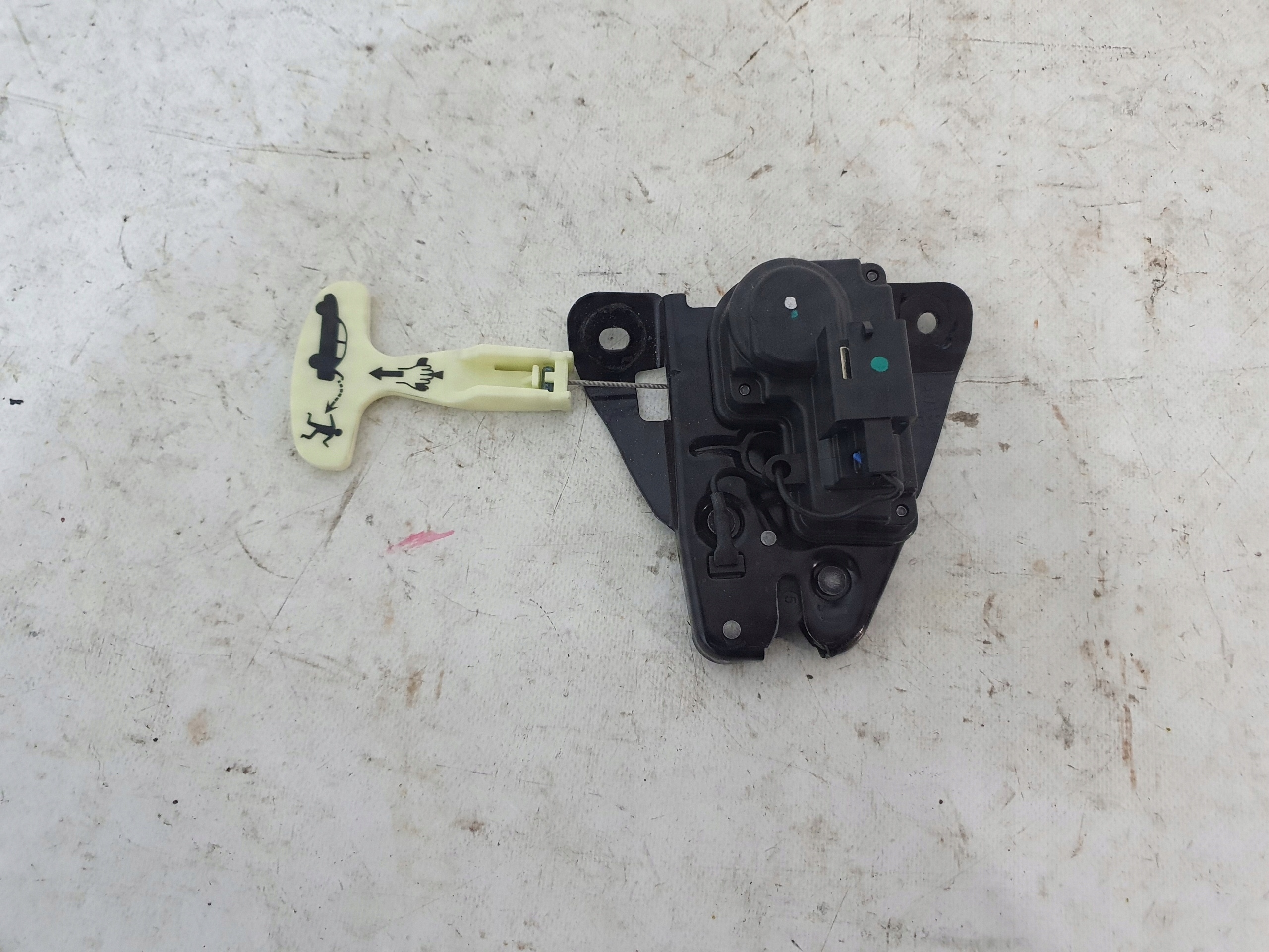 DODGE CHARGER 2019- lock bonnet rear part boot 68091508AB