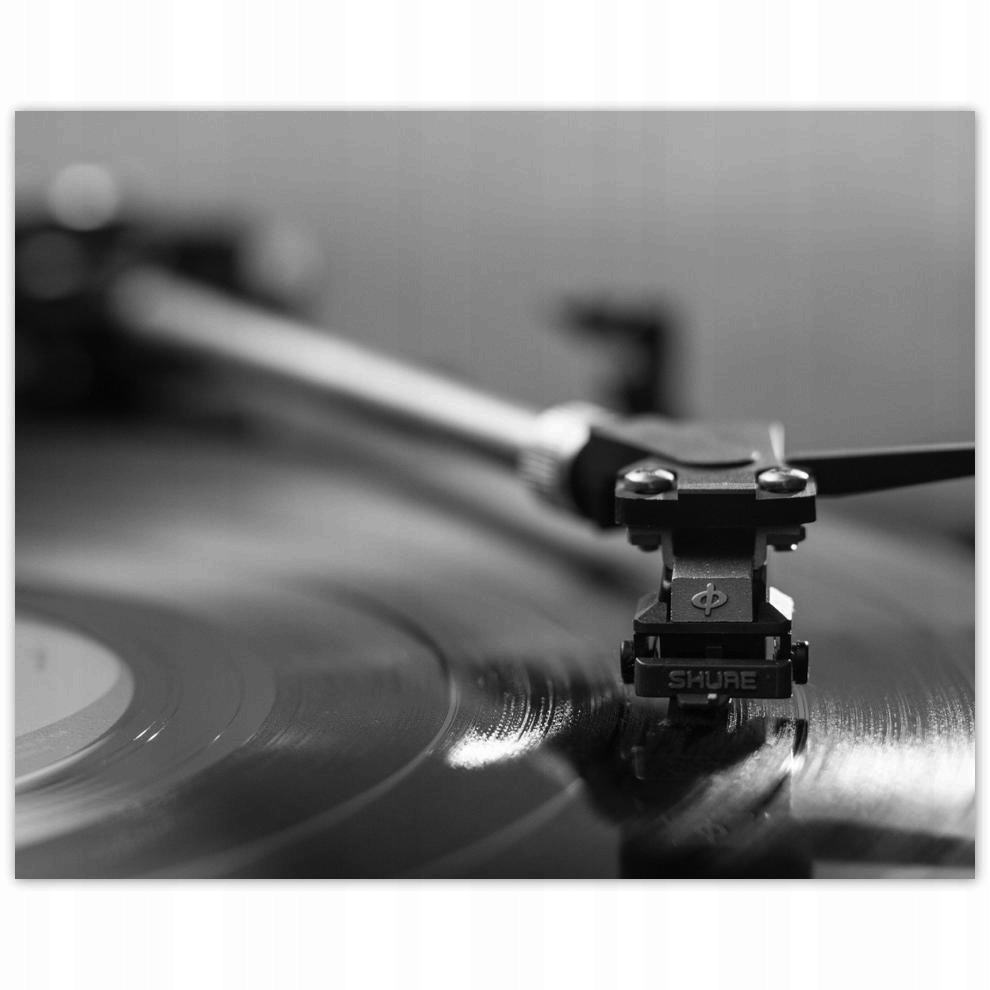 

Plakat 50x40 Gramofon Igła gramofonowa