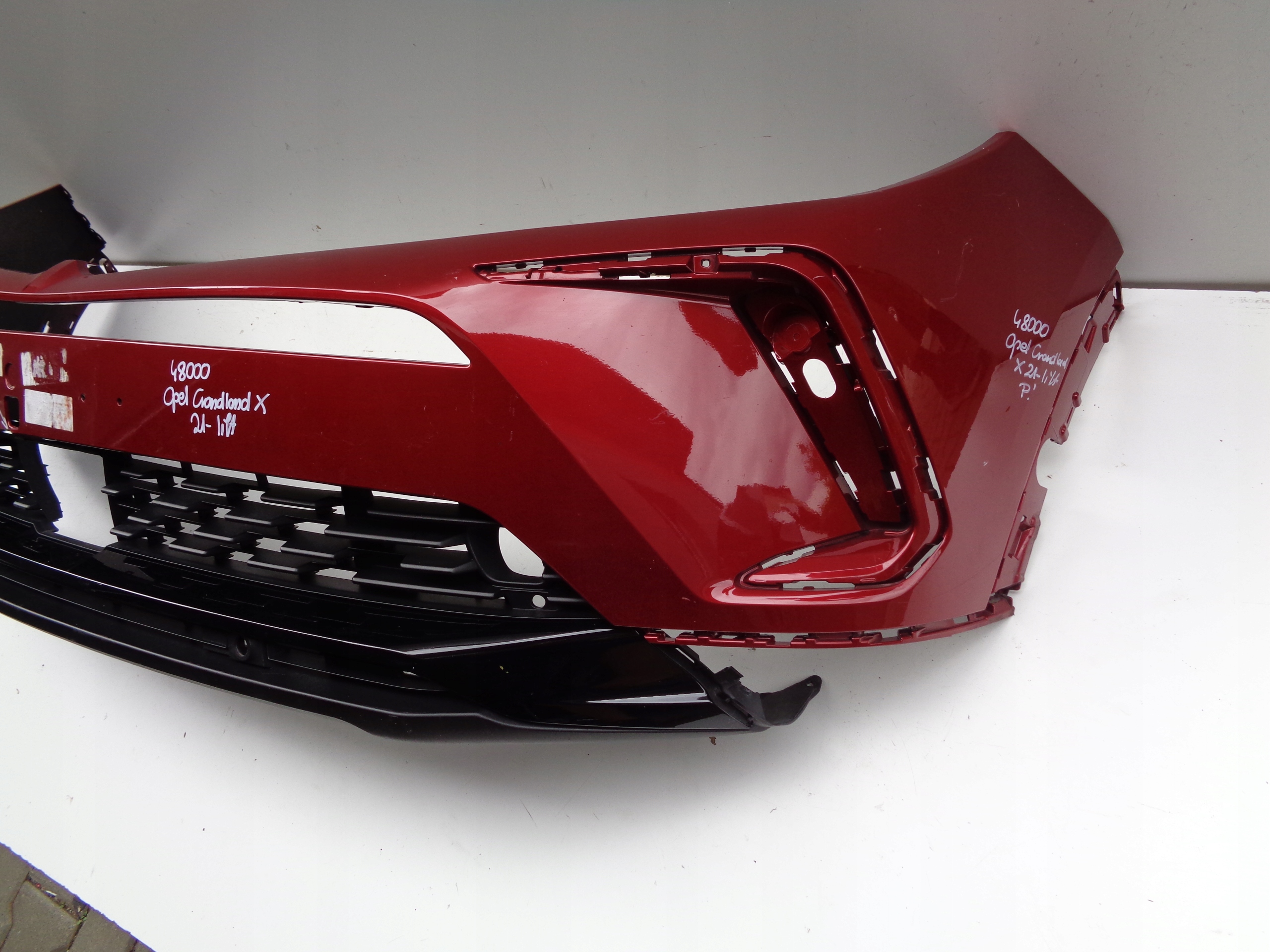 front bumper OPEL GRANDLAND X 21- LIFT NR 48000