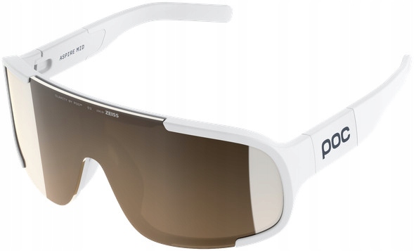 Cyklistické brýle Poc Aspire MID Hydr Wht Clarity Trail Pt Sunny Silver S2