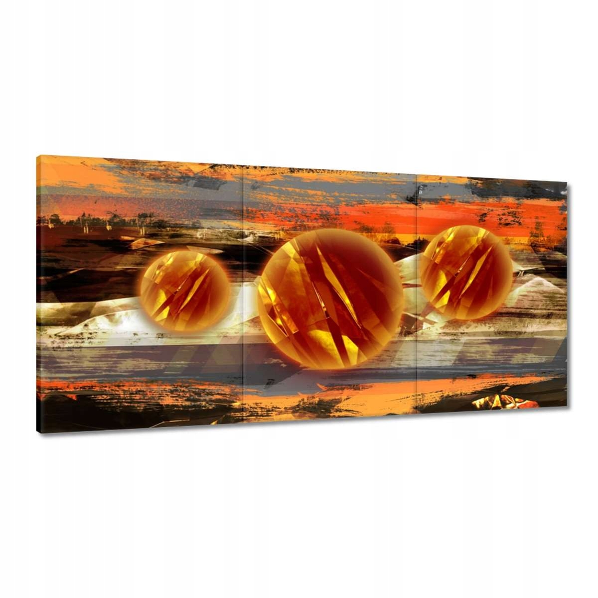 Obrazy 180x90 Zaujímavé oranžové gule