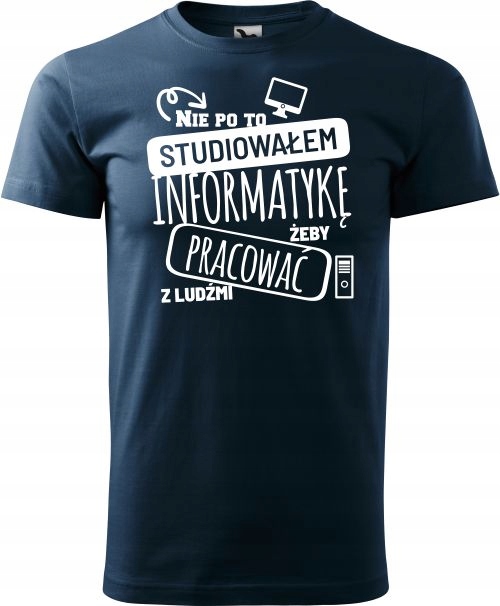 

Koszulka Programisty Informatyka Urodziny