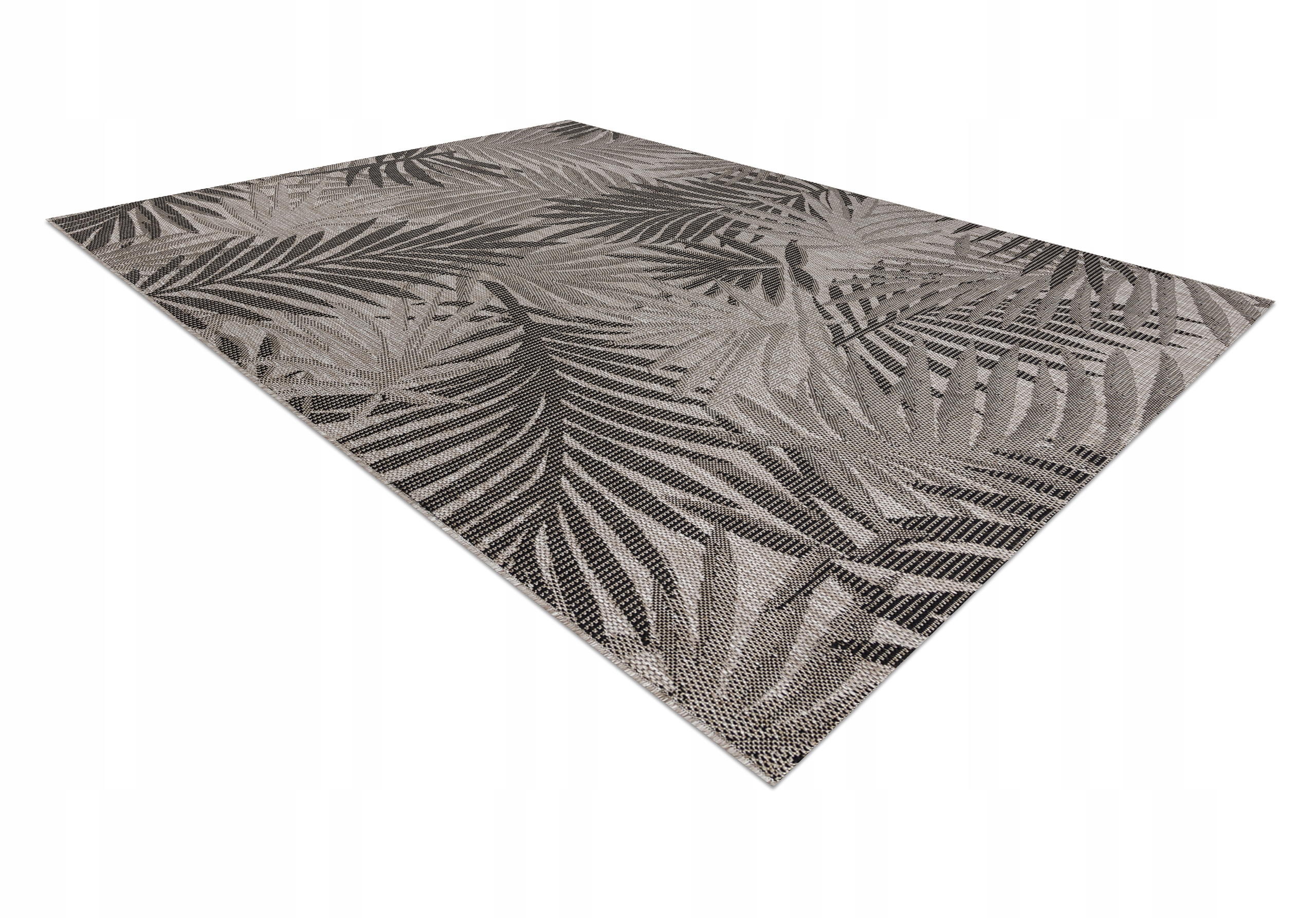 DYWAN SZNURKOWY SIZAL 80x150 LIŚCIE szary/beż #DEV925 Marka Dywany Łuszczów