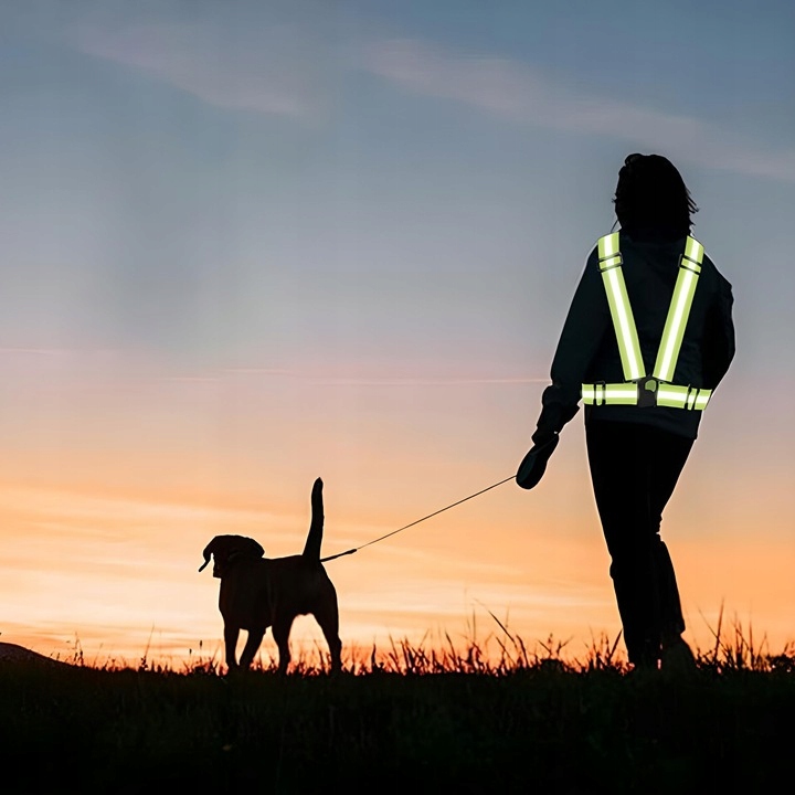 REGULOWANE SZELKI ODBLASKOWE KAMIZELKA ODBLASKOWA Model SZELKI ODBLASKOWE ROWER MOTOR KAMIZELKA ODBLASKOWA