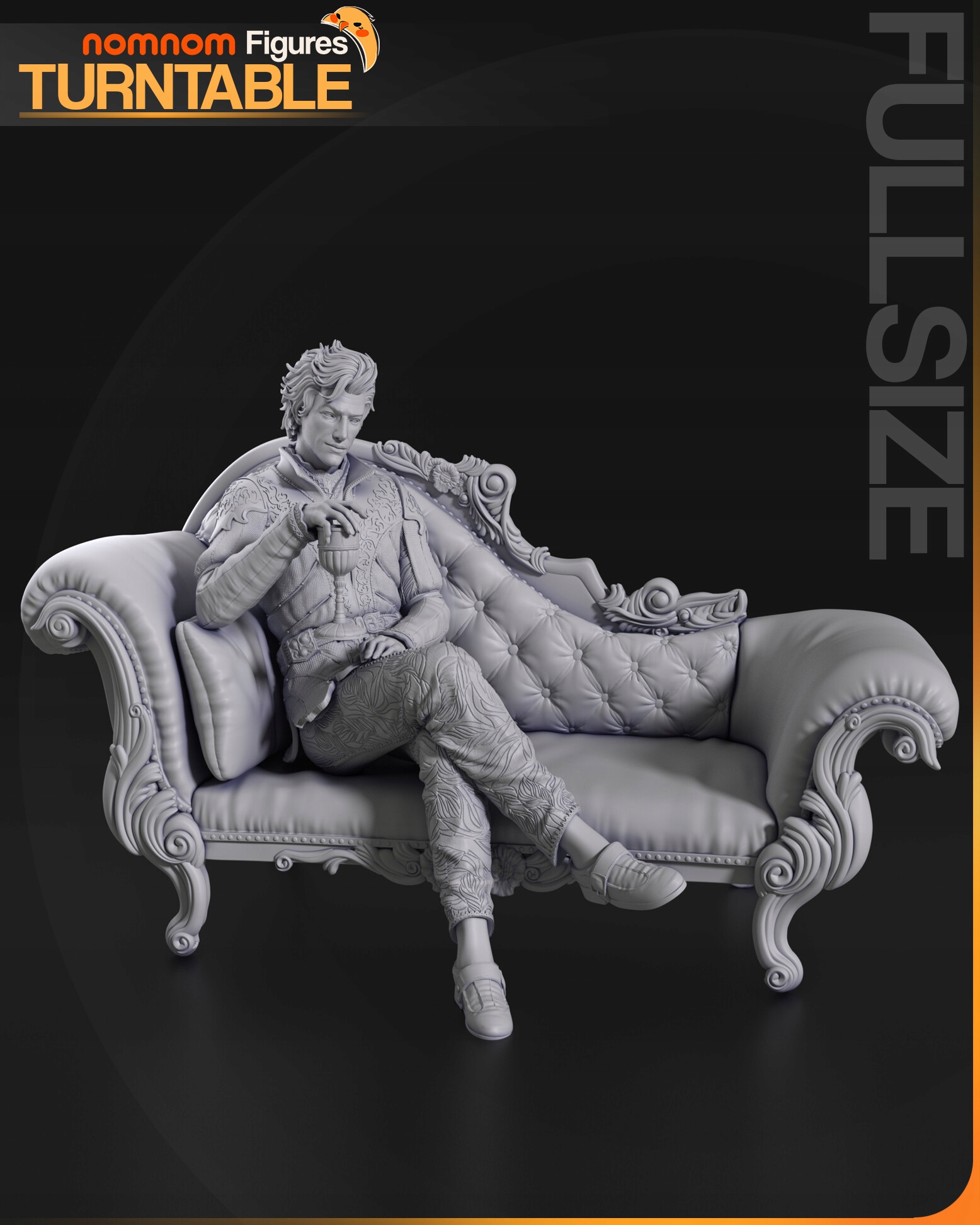 Figurka Astarion Baldur's Gate 3 Miniatura 3D tisk Pryskyřice NomNom Figures