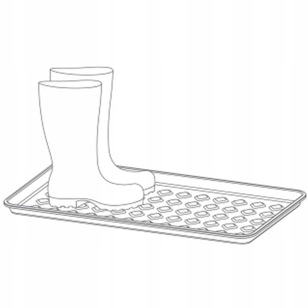 OCIEKACZ PODSTAWKA POD BUTY DRY PAD CZARNY PROSPERPLAST Płeć uniseks