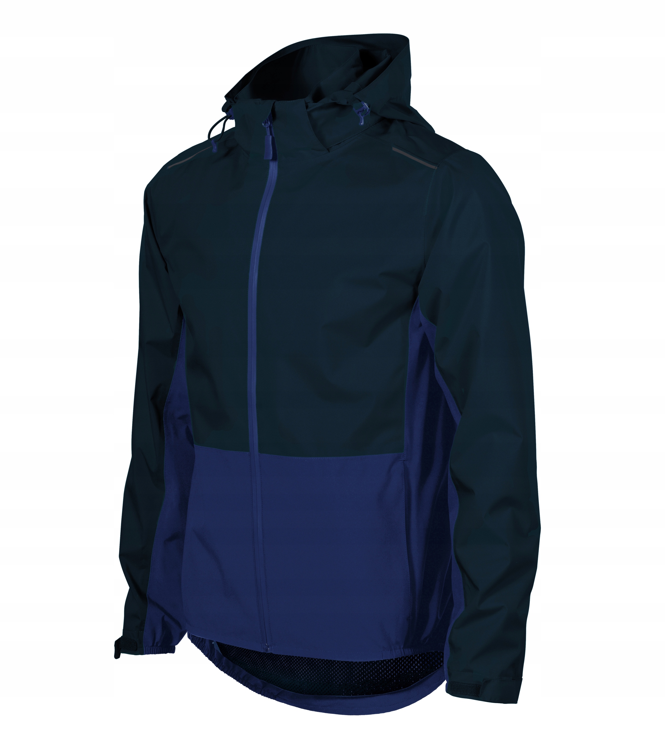 Pánská bunda Modrá, větruodolná, voděodolná, reflexní, S