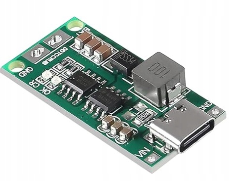 MODUŁ ŁADOWANIA AKUMULATORÓW Li-Ion 18650 USB-C 4S 4A