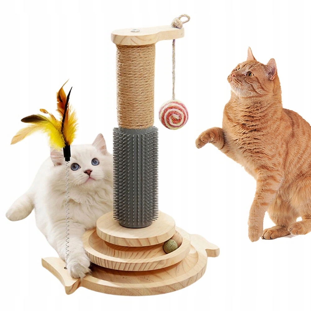 Levně Škrabadlo Pro Kočky 5V1 Snadná Montáž Přenosný Škrabací Sloupek