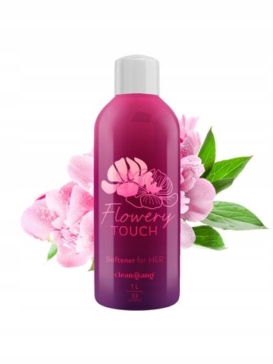 4X CleanGang cleangang Tekutá aviváž pro ni Flowery Touch 1 L