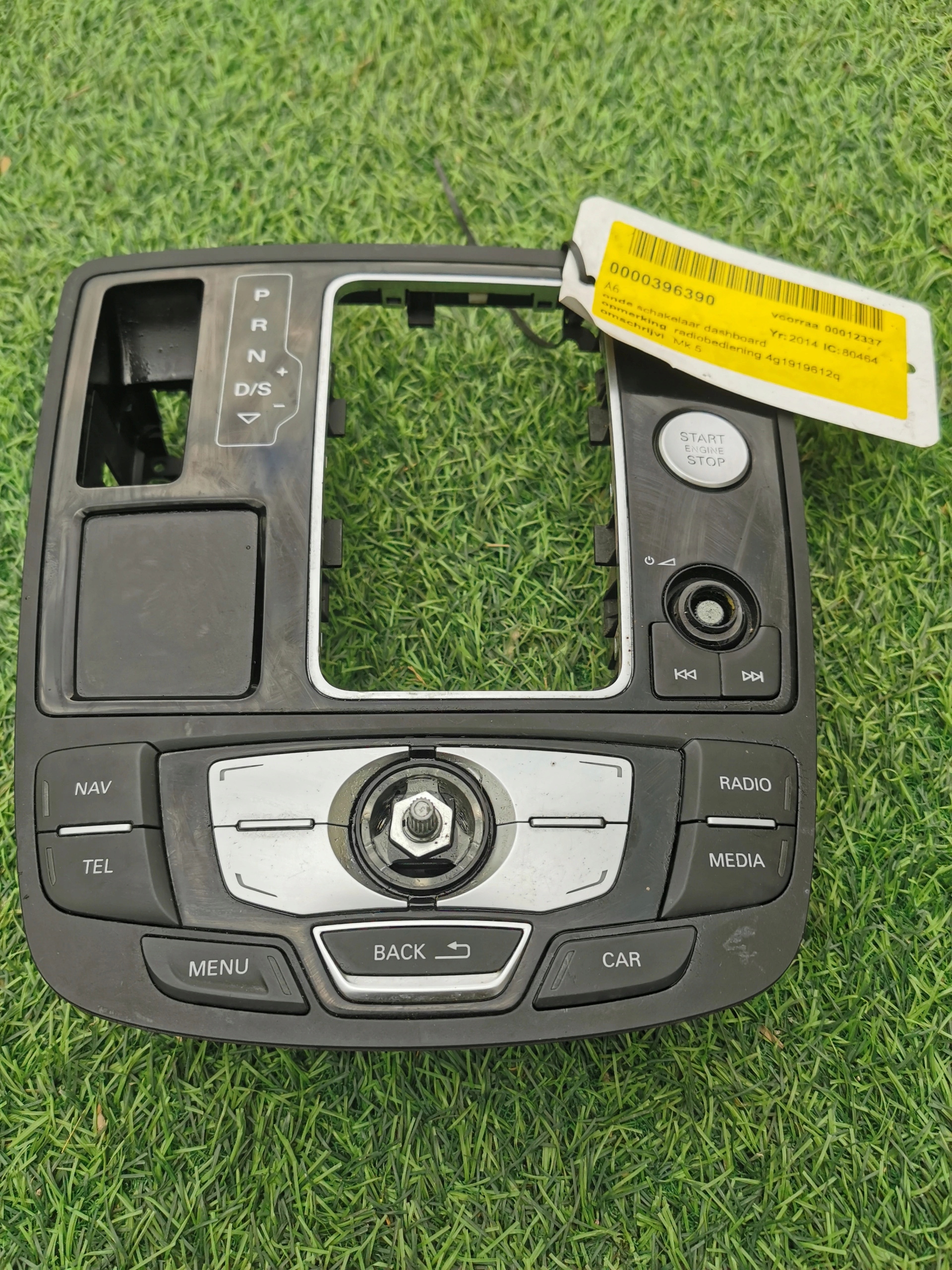 AUDI A7 4G A6 S6 C7 control panel MMI 4G1919612Q