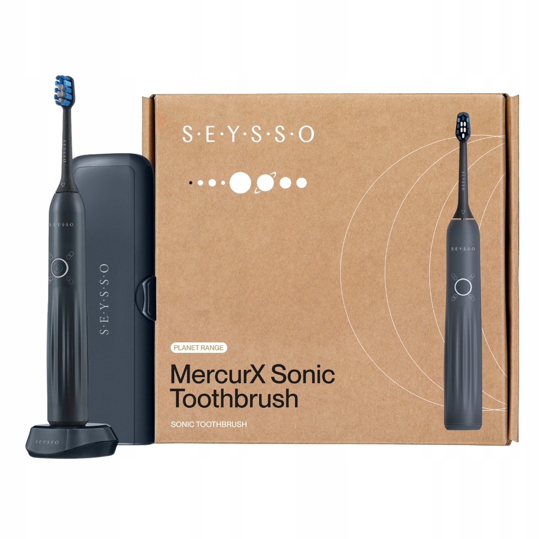 Szczoteczka soniczna Seysso Planet MercurX grafit