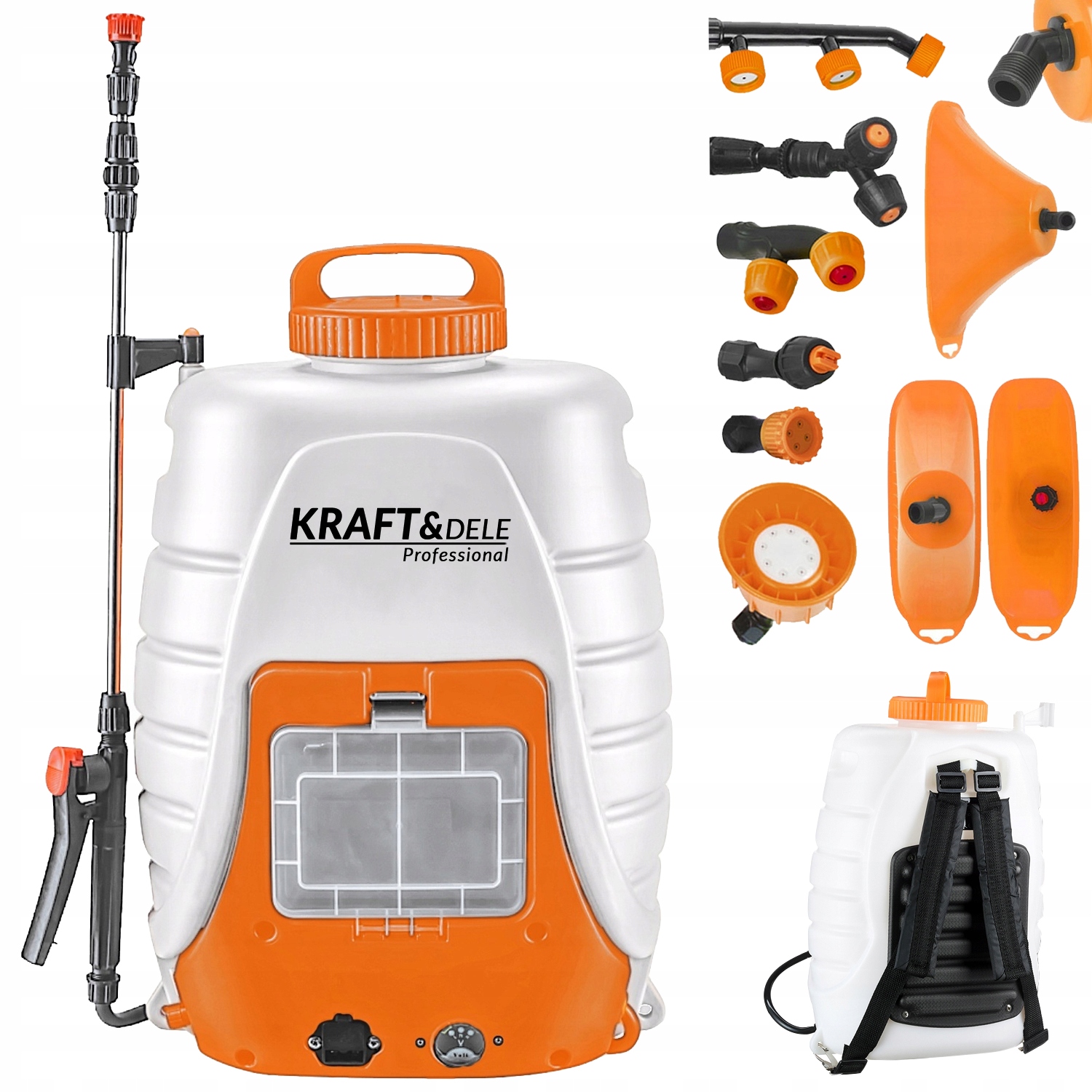 Opryskiwacz Plecakowy Akumulatorowy Elektryczny 18L Osłona Herbicydowa