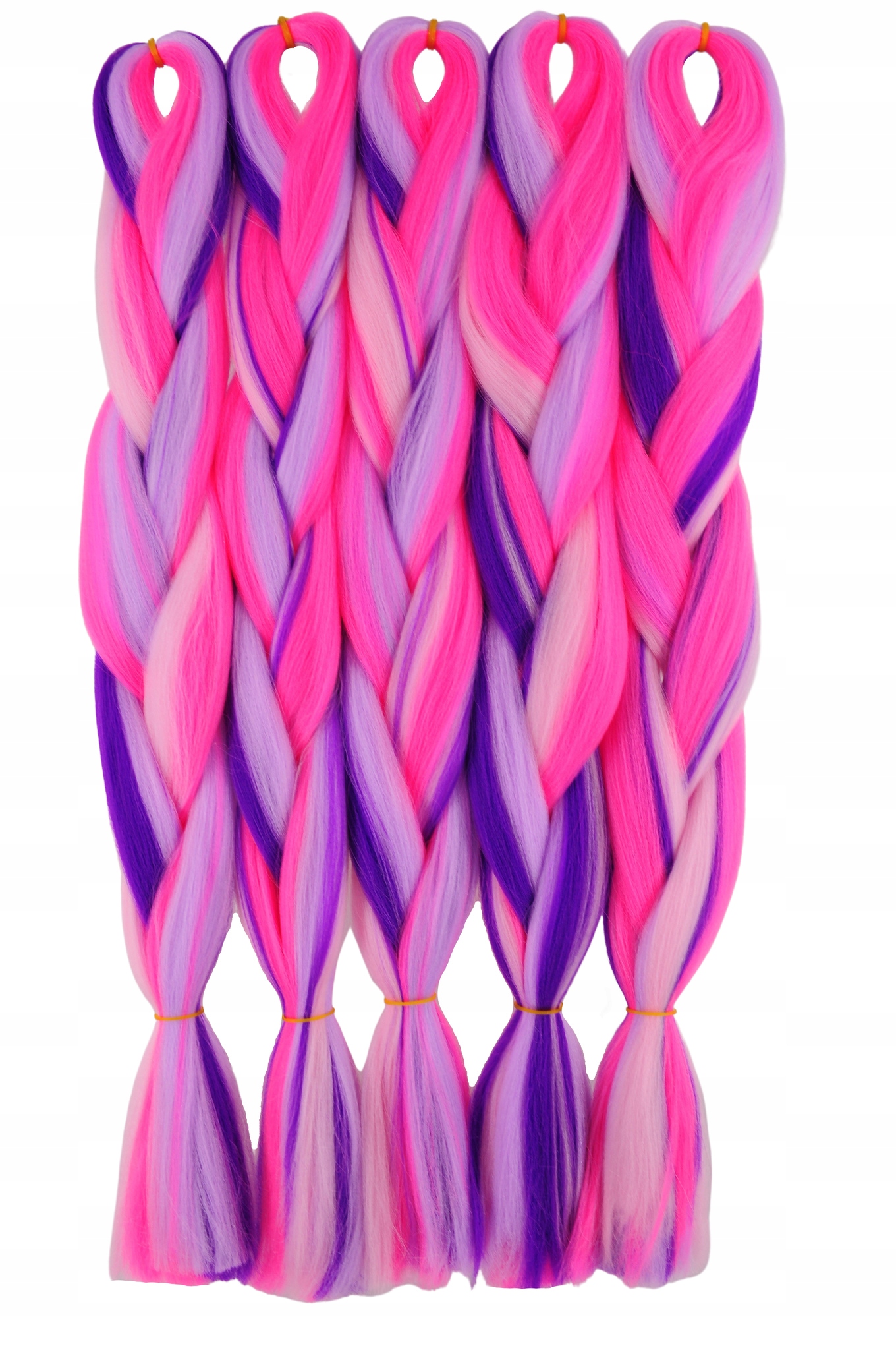 WŁOSY SYNTETYCZNE KOLOROWE WARKOCZYKI DRED MIX.414 Marka Smart Colours