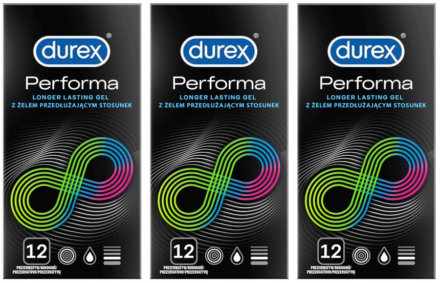 

Durex Performa Opóźniające wytrysk 36 szt.