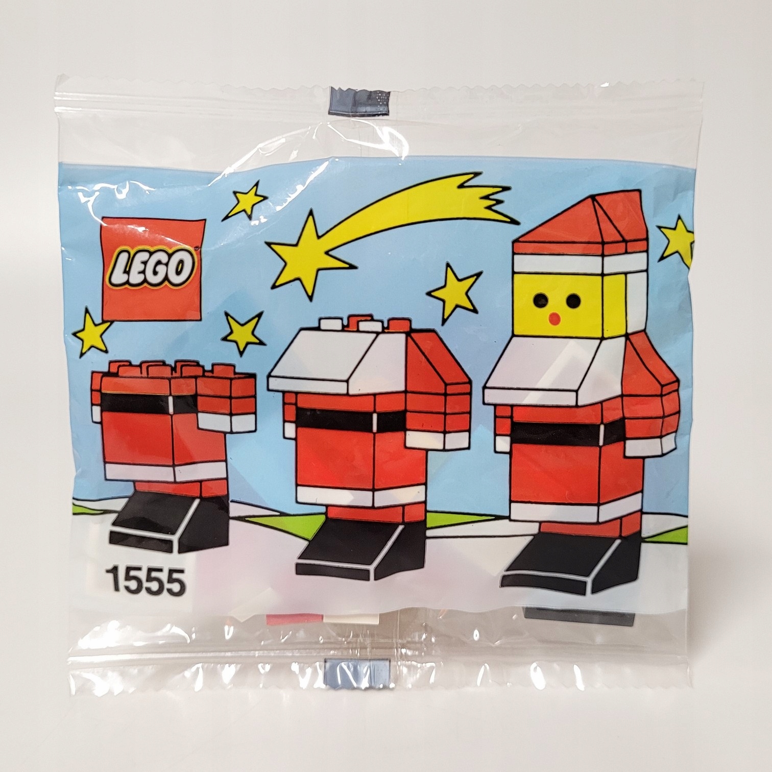 1555 Lego Święty Mikołaj Misb z 1986 roku Basic polybag choinka