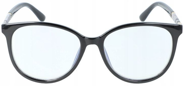 OKULARY ZERÓWKI Z FILTREM BLUE LIGHT DO KOMPUTERA PolarZONE Z ETUI Model PZ-977k-1