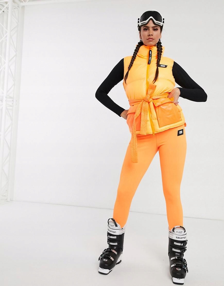 Oranžová Lyžařská Vesta Kzm L