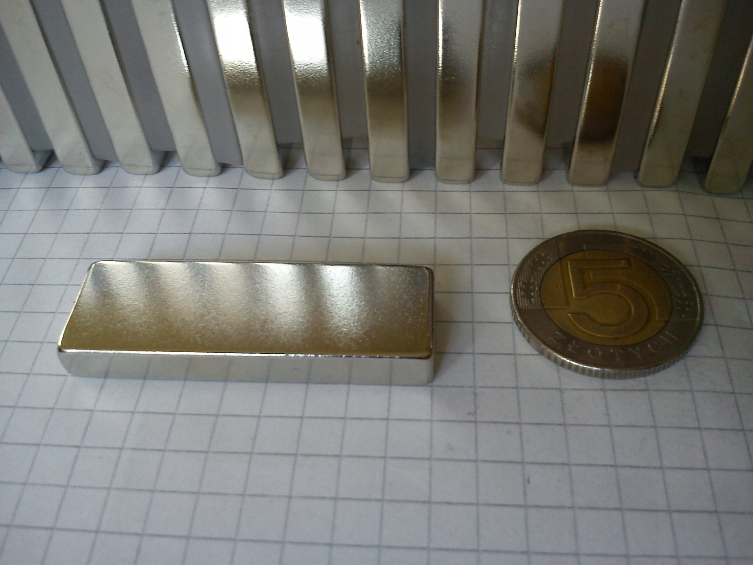 

Magnes neodymowy 45x15x6 N38