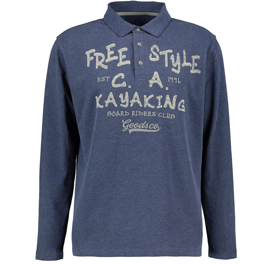 Kitaro Velké Longsleeve Polo vel 8XL obj. 182 cm