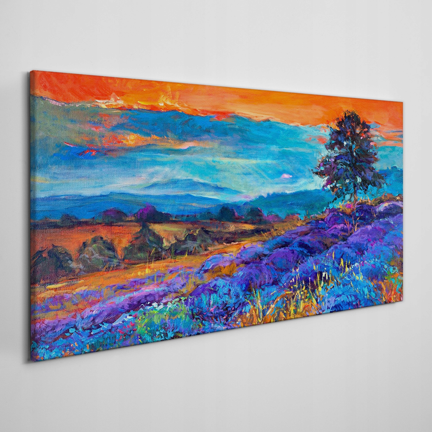 

Obraz na płótnie Drzewo kwiaty natura 100x50 cm